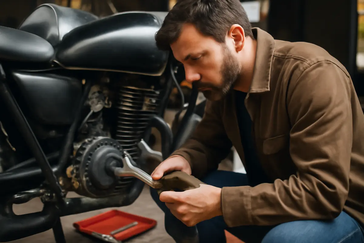 Manutenzione della trasmissione sulle moto usate: evita i guasti ripetuti con questa semplice routine