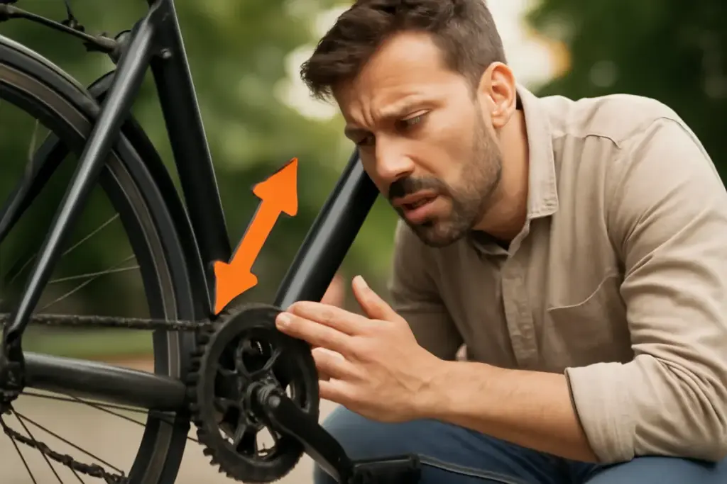 Come riconoscere un problema serio dagli scricchiolii della bicicletta? Il sintomo che non devi ignorare