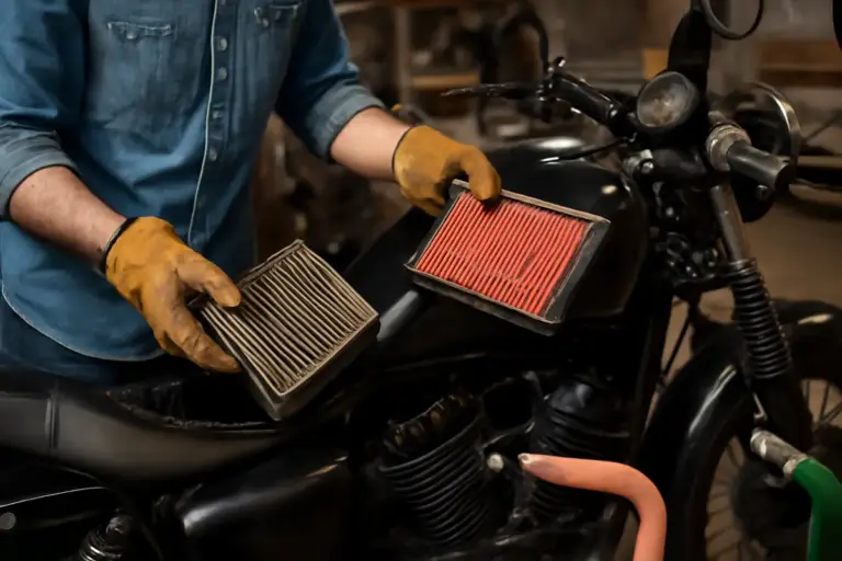 Filtri aria nelle moto di seconda mano: perché trascurarli fa salire i consumi e come cambiarli al volo