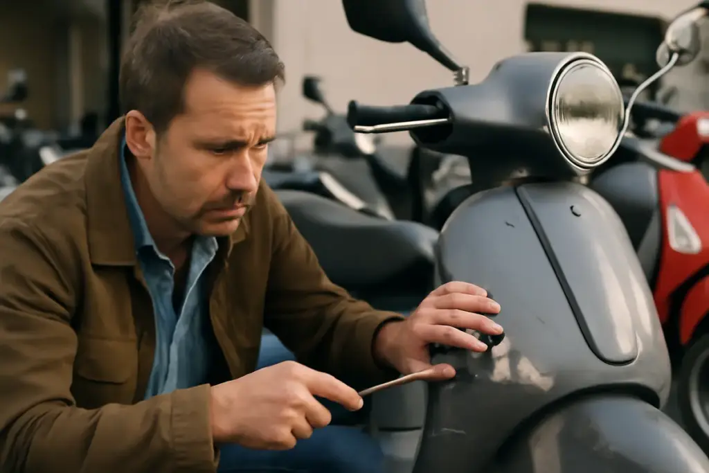 Acquisto di scooter usati: segnali meccanici e di carrozzeria che fanno la differenza alla lunga