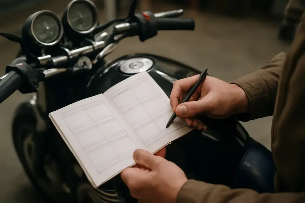 Tagliandi documentati sulla moto usata: perché non basta una firma per garantirne la bontà