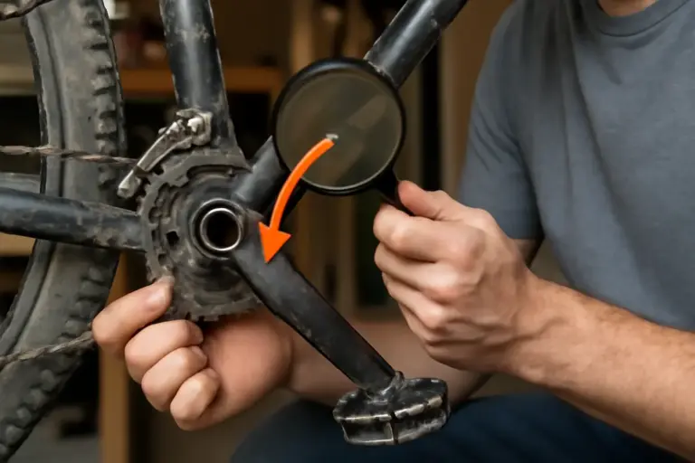 Come prevedere il cedimento del movimento centrale su una bicicletta usata: segnali premonitori che pochi verificano