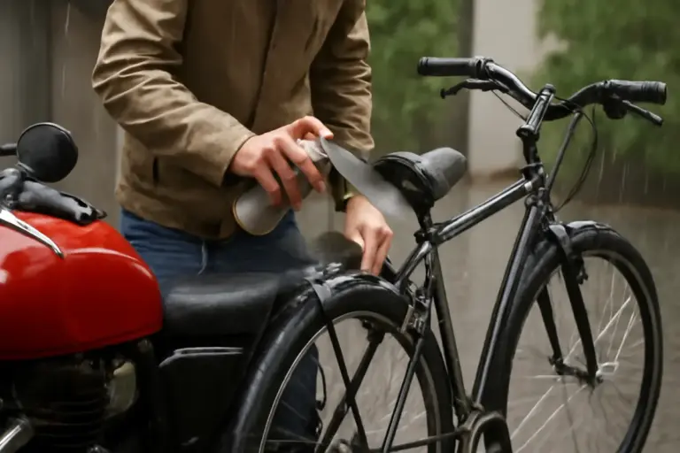 Pioggia e mezzi usati: come proteggere efficacemente moto e biciclette dalla ruggine con soluzioni pratiche