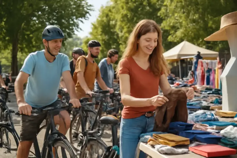 Biciclettate collettive con mercatino: la formula che unisce piacere e risparmio in una giornata sola